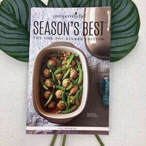 The Pampered Chef Fall Winter 2017 Season's Best One-Pot Dinner Recipe Cookbook